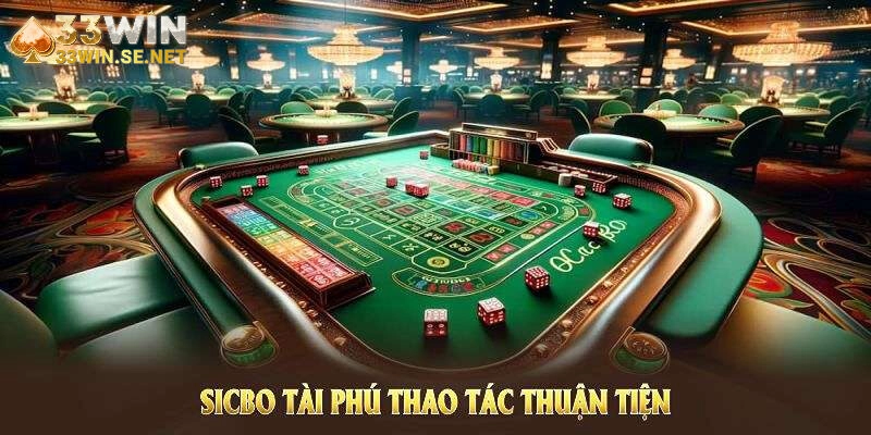 Sicbo Tài Phú 33WIN – Rung Lắc Cơ Hội, Thắng Lớn Đến Ngay!
